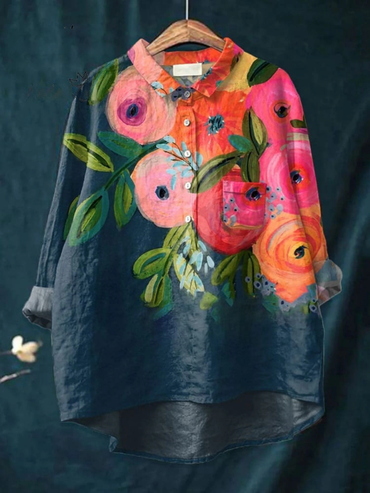 Charlotte | Lightweight Elegant Print Shirt