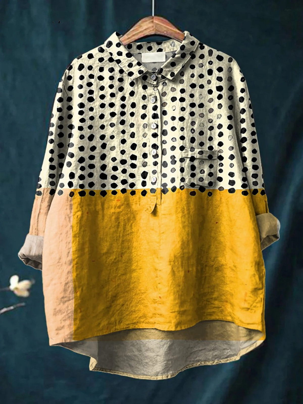 Olivia | Lightweight Casual Print Shirt
