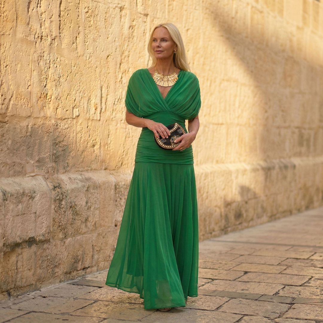 Sienna™ Green Elegant Dress