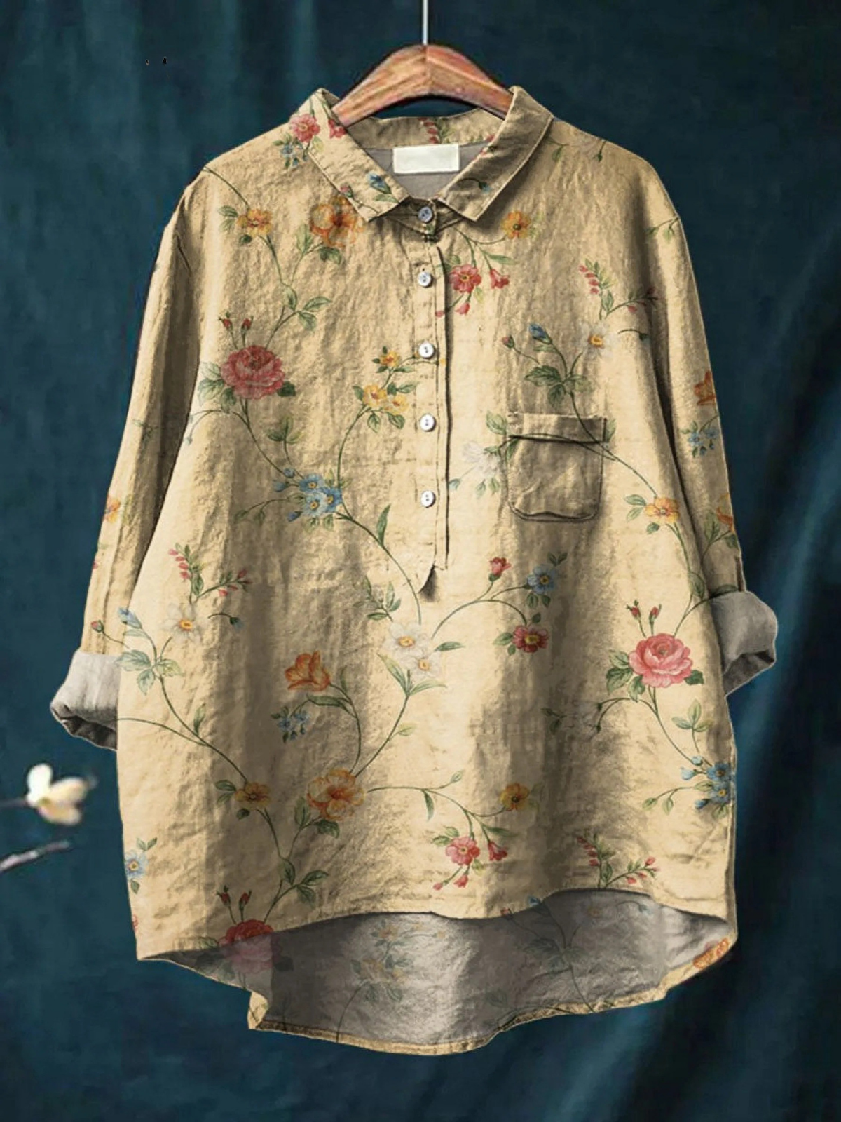 Poppy | Elegant Casual Print Shirt