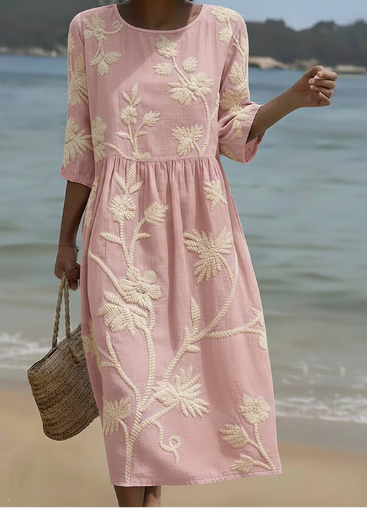 Brianna | Floral Midi Dress