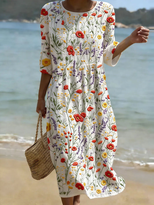 Nicole | Floral Maxi Dress
