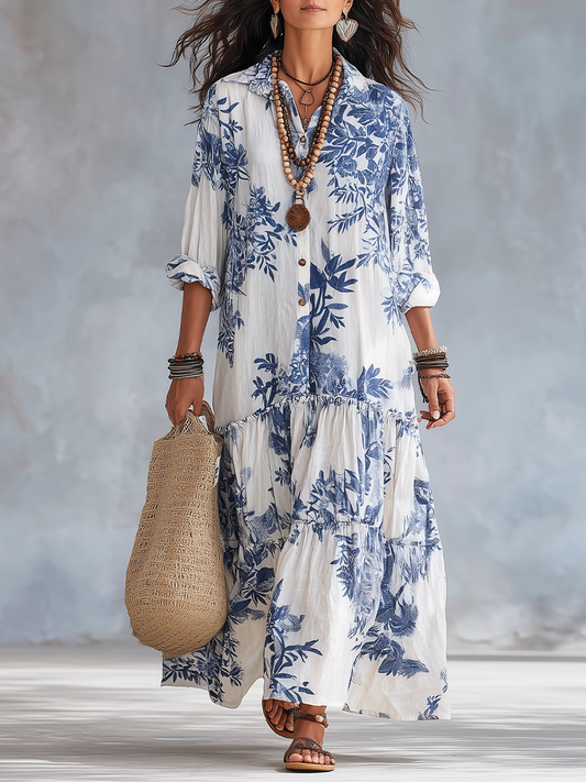 Bianca™ Bohemian Floral Maxi Dress