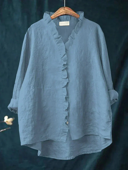 Lily | Lightweight Ruffle Blouse