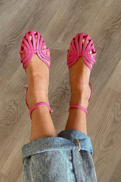 Vittoria | Jewelled Golden Sandals