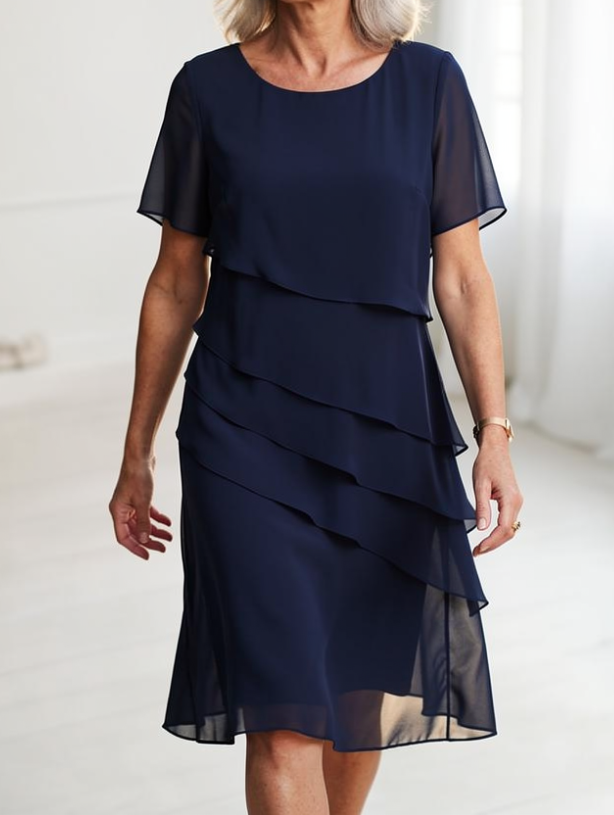 Julie | Ruffle A-Line Dress