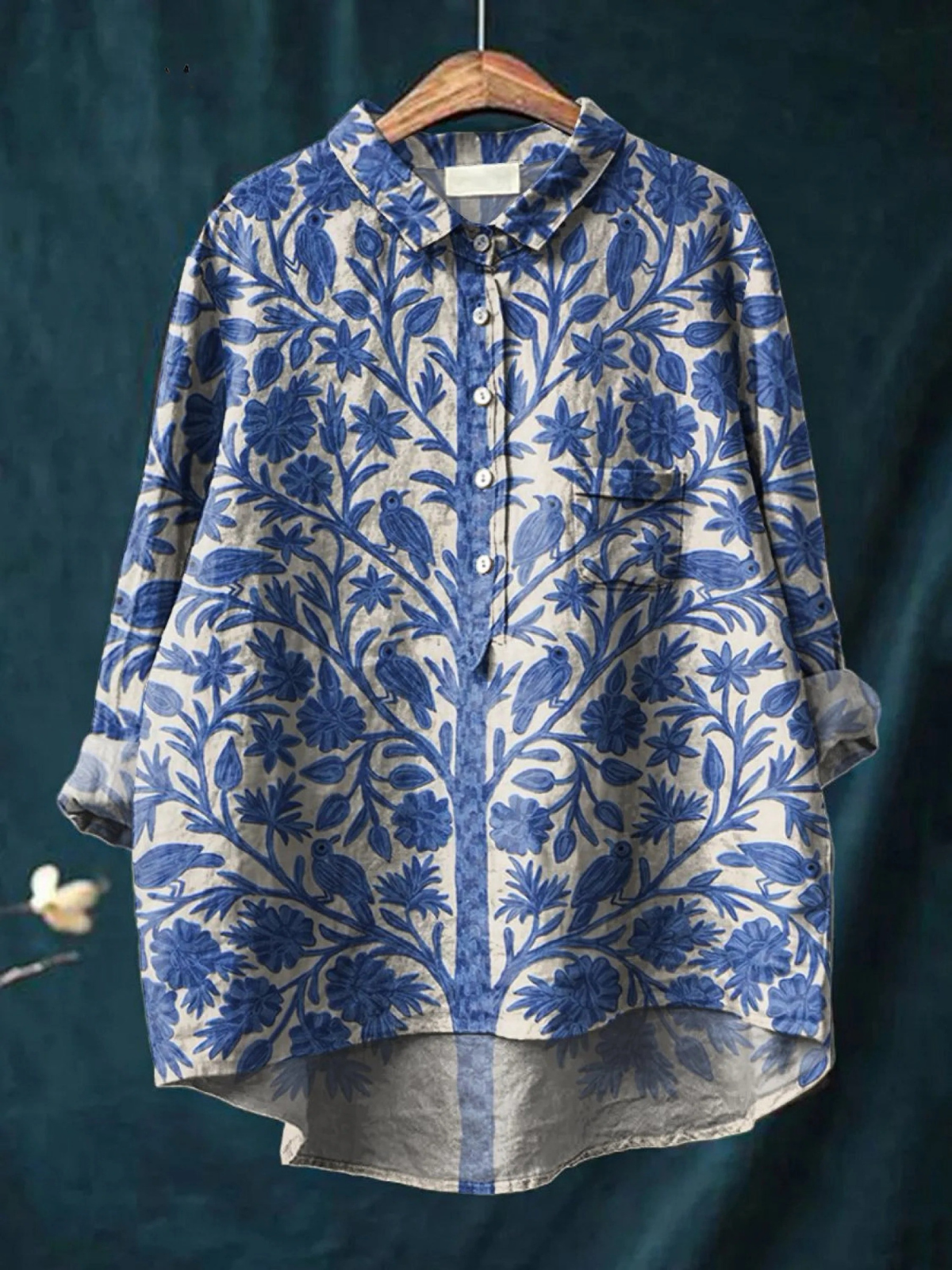 Rosie | Elegant Casual Print Shirt