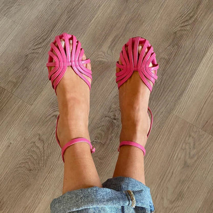 Vittoria | Jewelled Golden Sandals