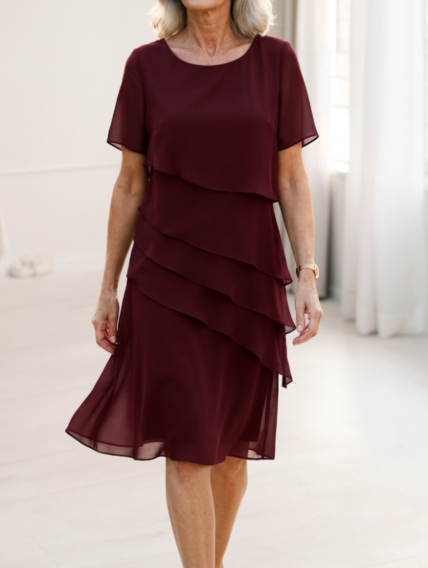 Julie | Ruffle A-Line Dress