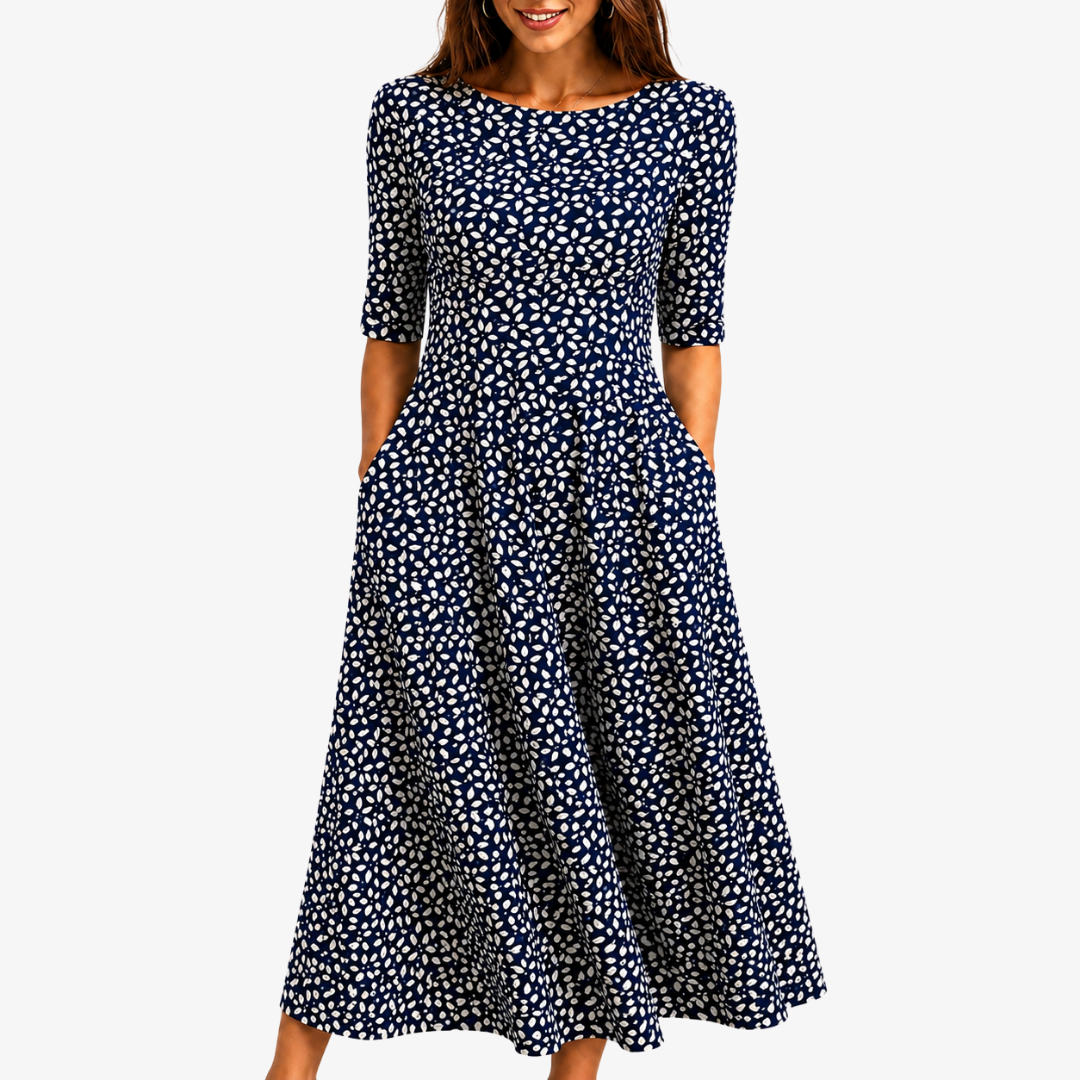 Ivy | Floral Pocket Maxi Dress