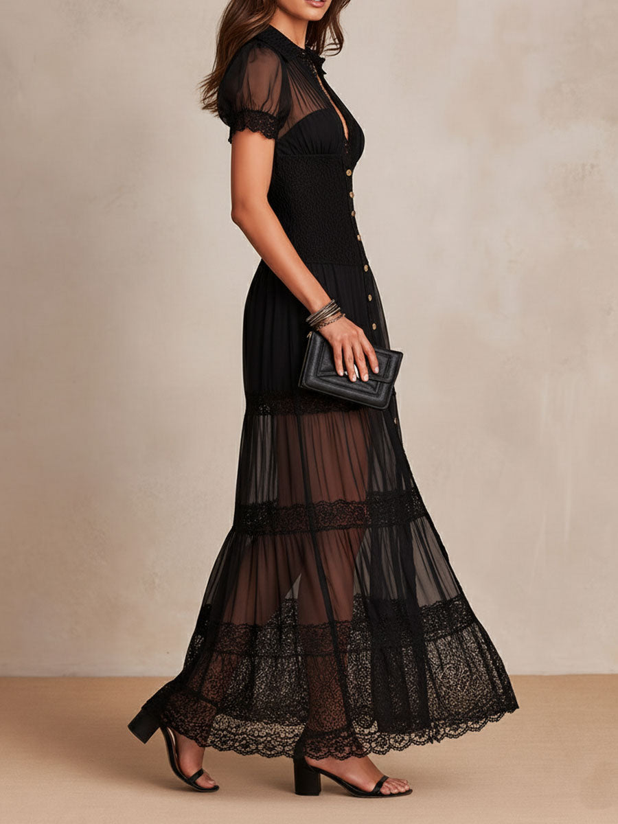 Gillian™ | Elegant Maxi Dress