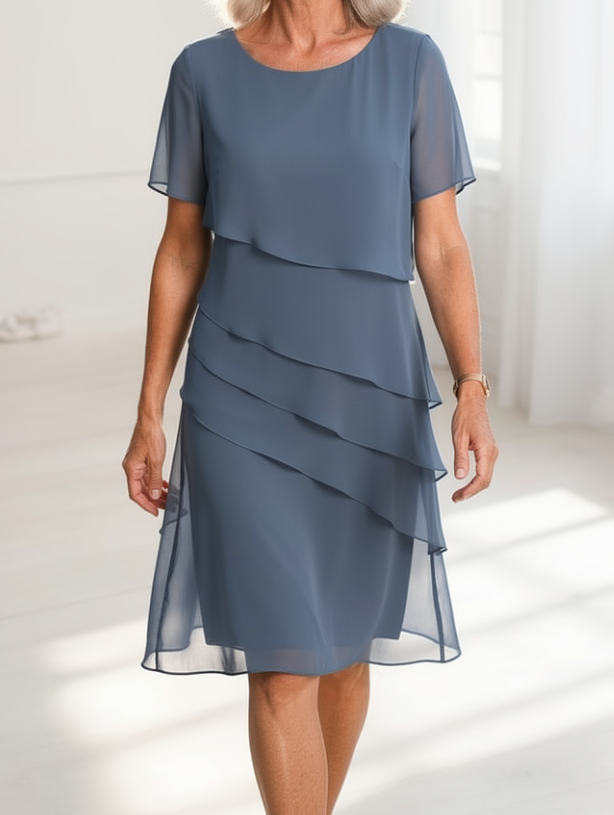 Julie | Ruffle A-Line Dress
