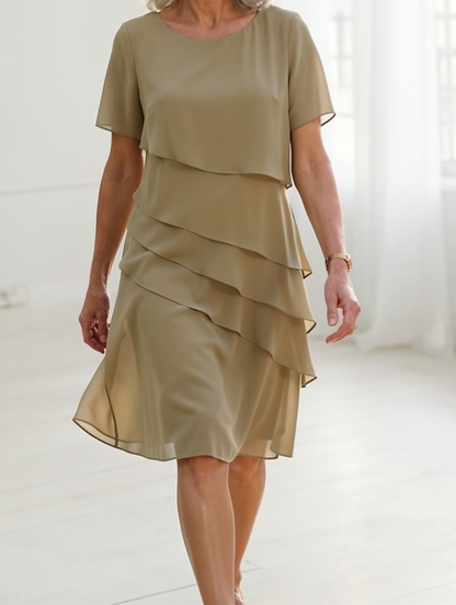 Julie | Ruffle A-Line Dress