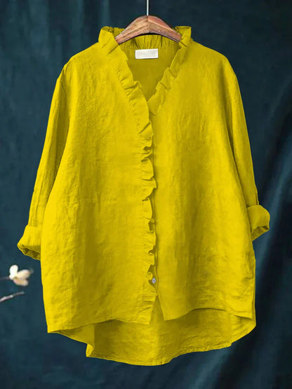 Lily | Lightweight Ruffle Blouse