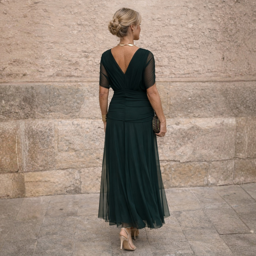 Mikaela™ Off-Shoulder Maxi Gown