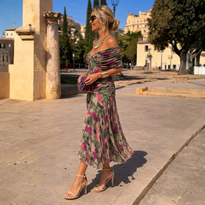Mikaela™ Off-Shoulder Maxi Gown