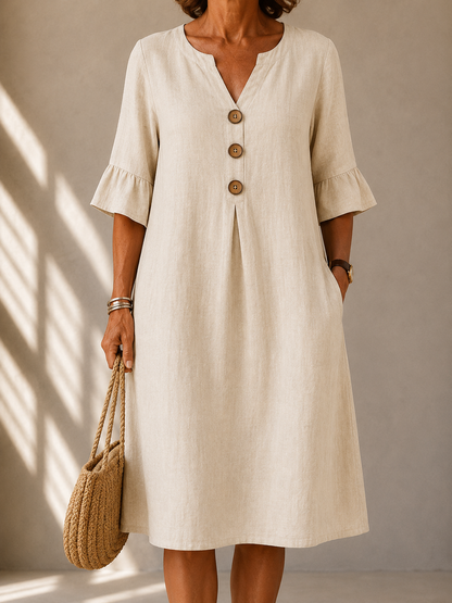 Eleanor™ Button Dress