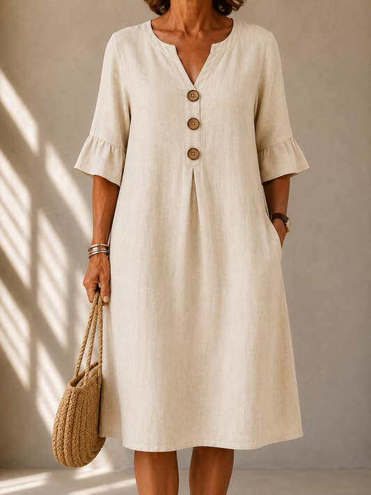 Eleanor™ Button Dress
