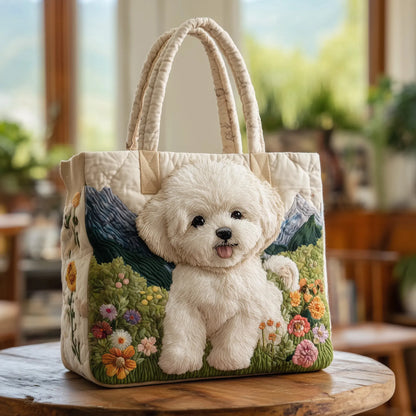 Enchanted Dog | Quilted Tote Bag
