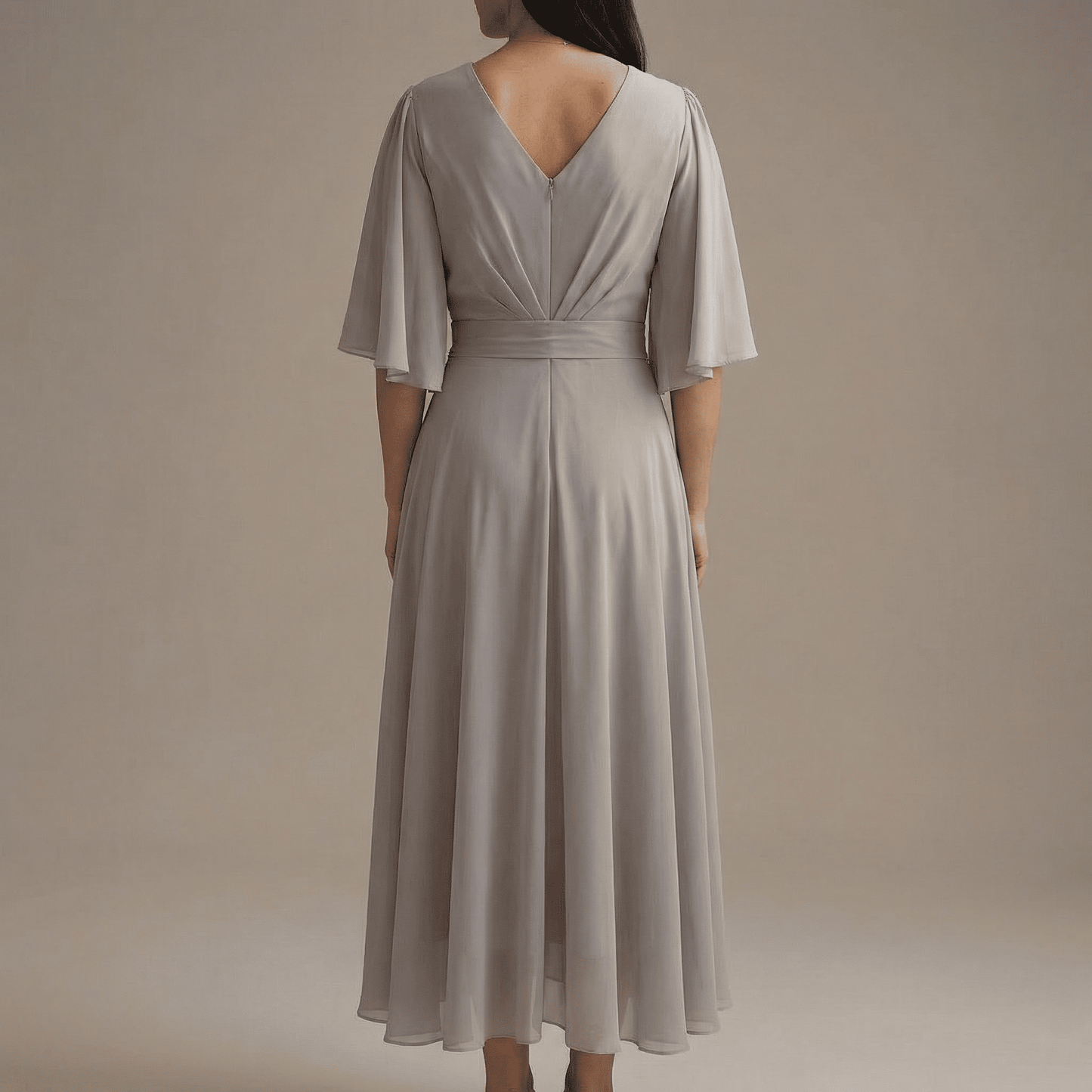 Evelyn | Elegant Chiffon Maxi Dress