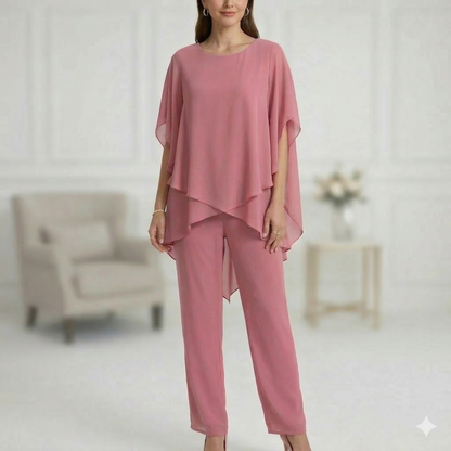 Maeryn™ | Elegant Chiffon Two-Piece Set