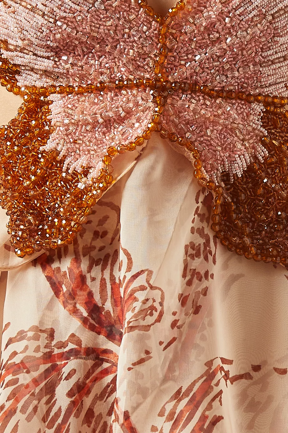 Papillon | Butterfly Embroidered Maxi Dress