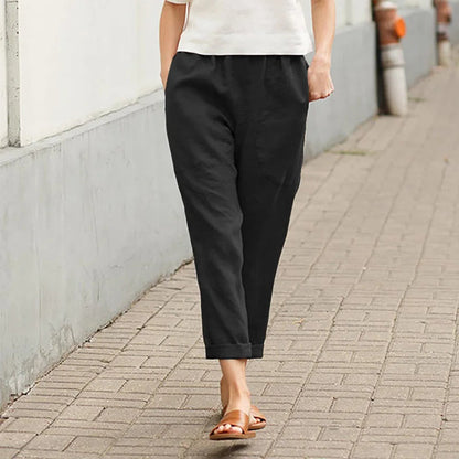 Kriza™ | Wide-Leg Trousers with Pockets