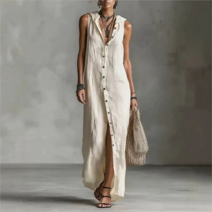 Penelope | Casual V-Neck Midi Dress