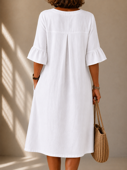 Audrey™ Button Dress