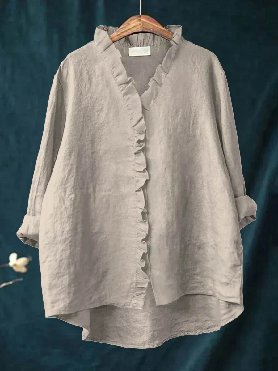 Lily | Lightweight Ruffle Blouse