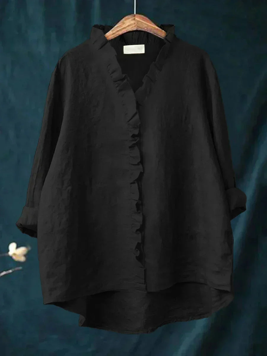 Lily | Lightweight Ruffle Blouse