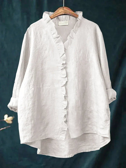 Lily | Lightweight Ruffle Blouse
