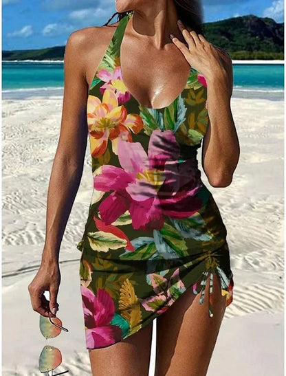Fiesta | Floral Print Tankini Set