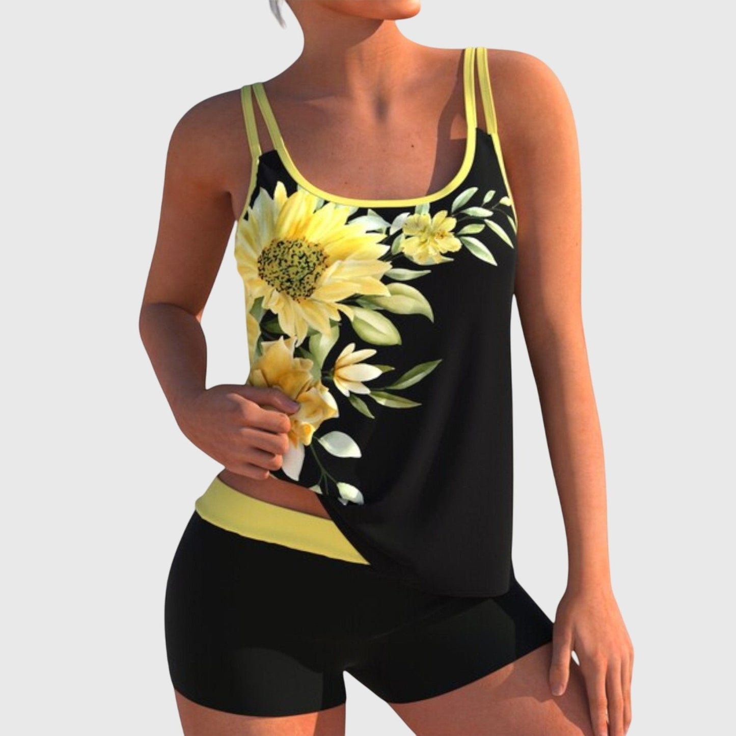 Flora | Floral Tankini Set