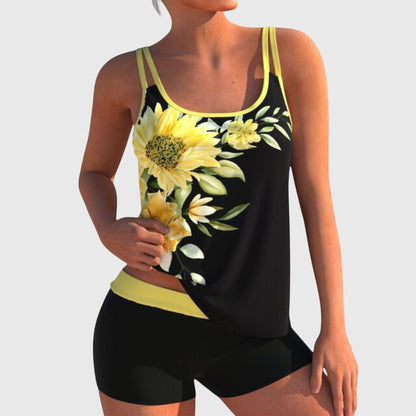 Flora | Floral Tankini Set