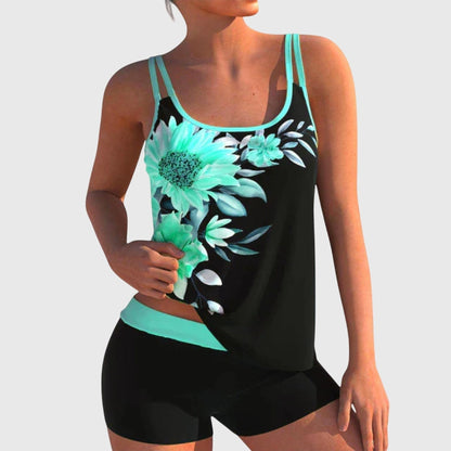 Flora | Floral Tankini Set