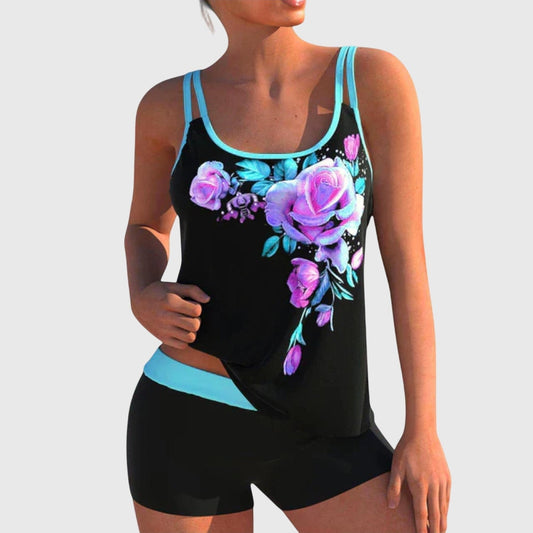 Flora | Floral Tankini Set