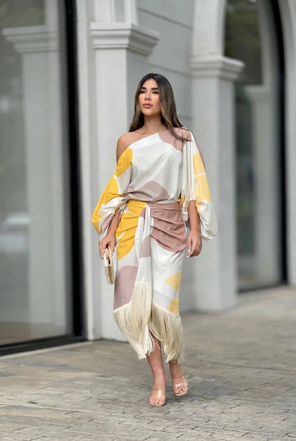 Daniela™ Fringe Trim Two-Piece Set