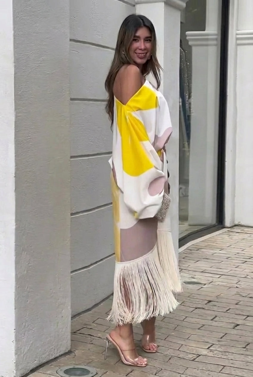 Daniela™ Fringe Trim Two-Piece Set