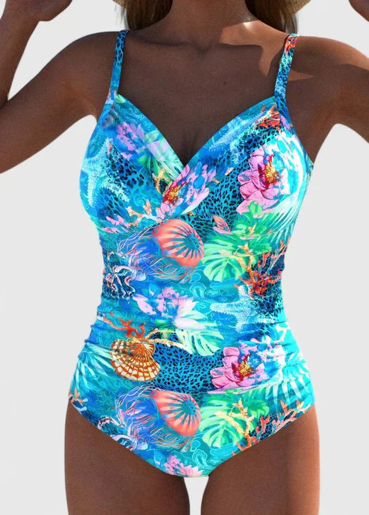 Melanie | High-Waist Tummy Control Swimsuit