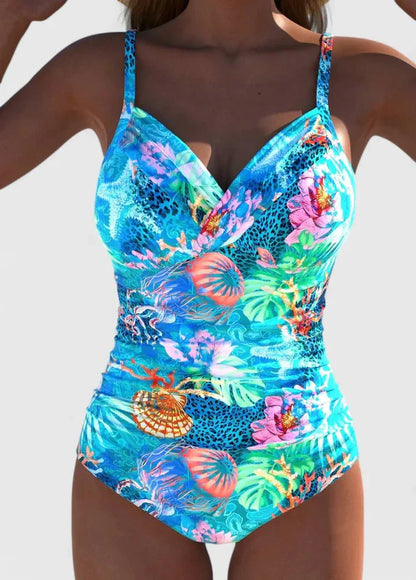 Melanie | High-Waist Tummy Control Swimsuit